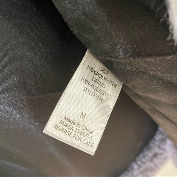 Women’s Long Faux Fur Vest Sz M - Picture 9 of 9